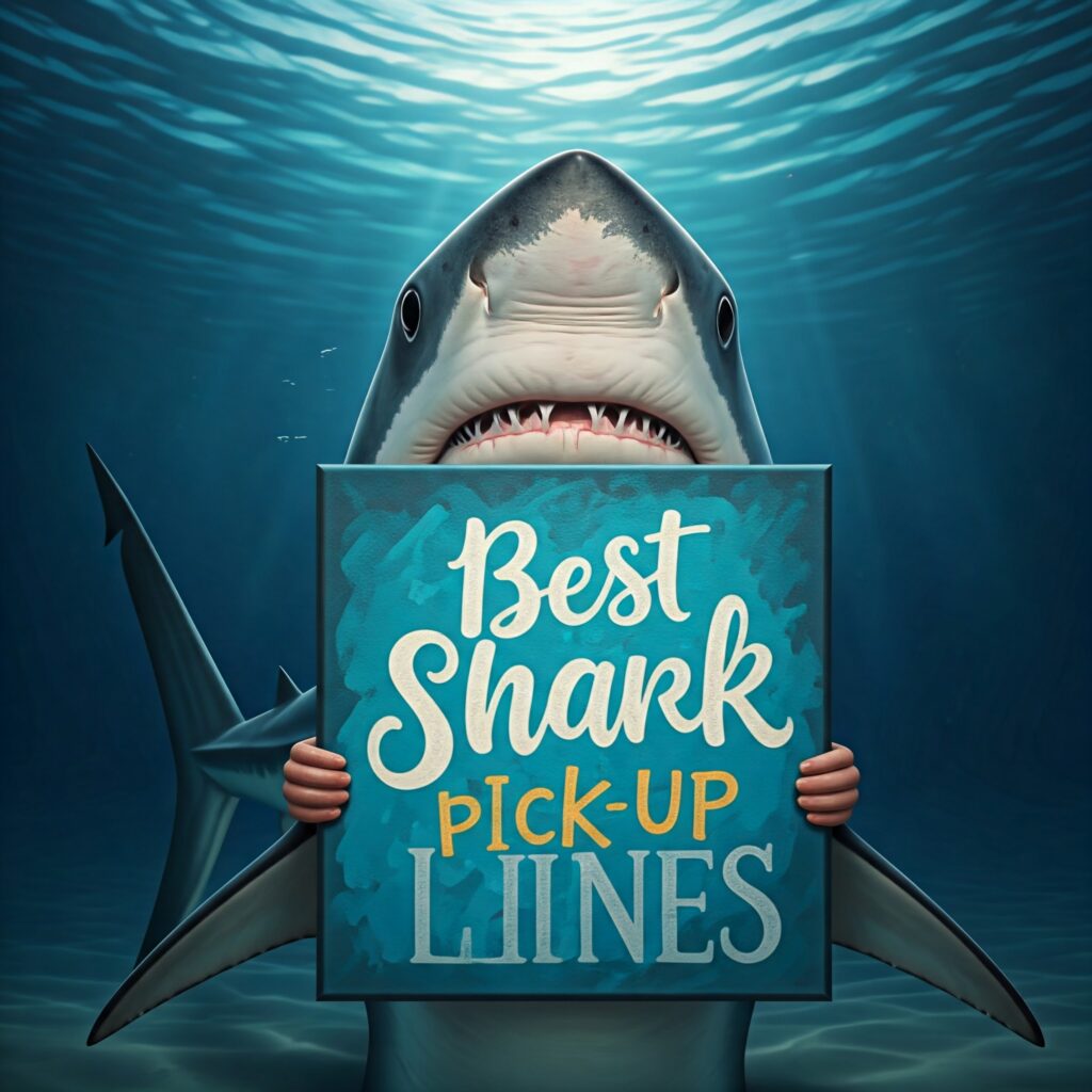 best shark pick up lines
