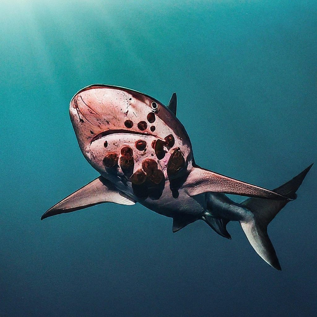 Fungal infections in sharks