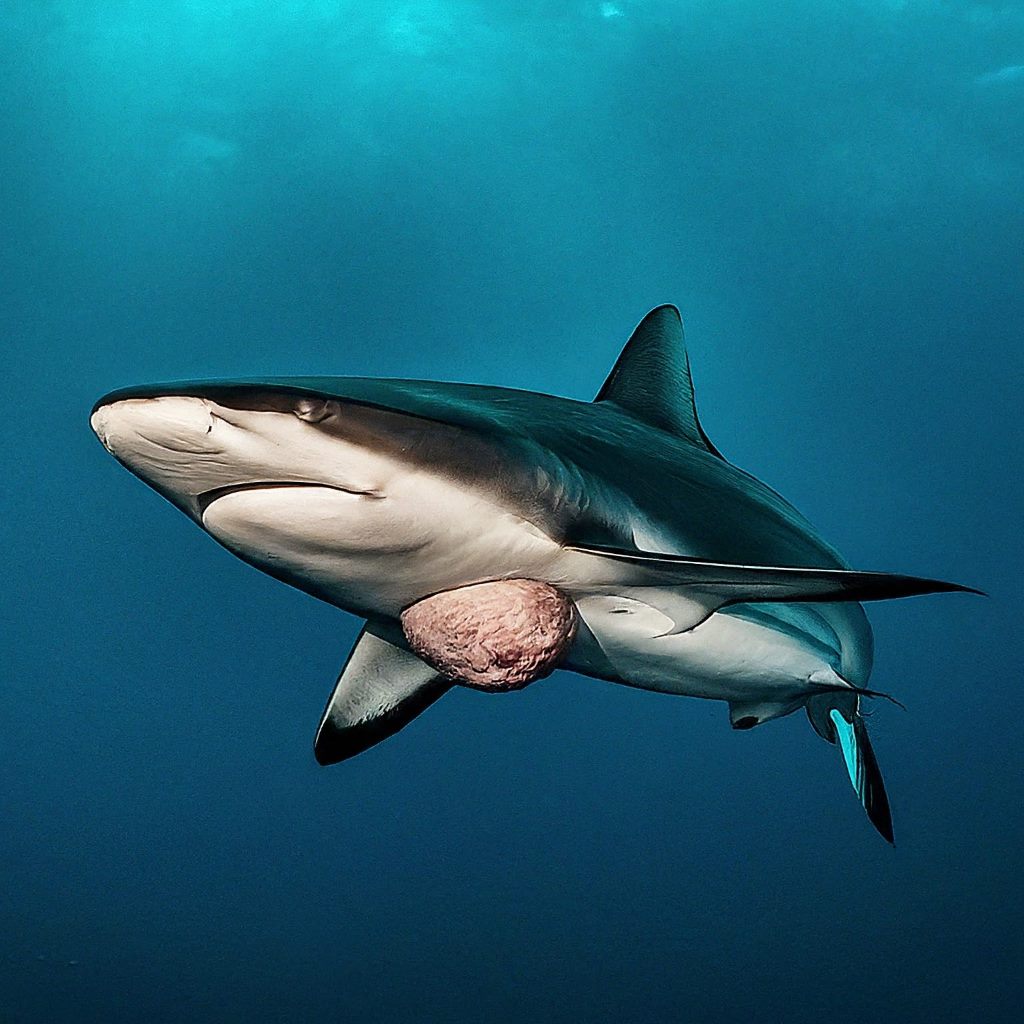 Tumor in sharks